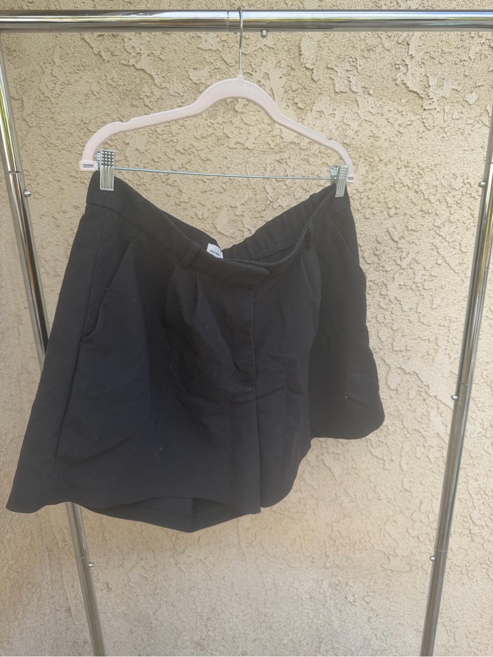 Abercrombie & Fitch Black Shorts curve love